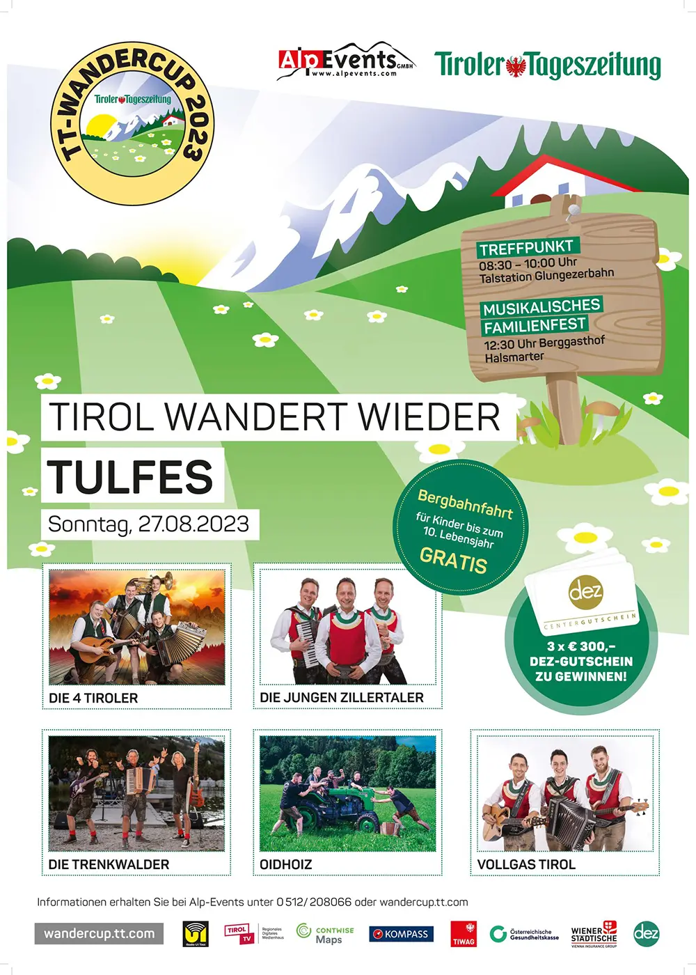 TT Wandercup Tulfes, 27.8.2023